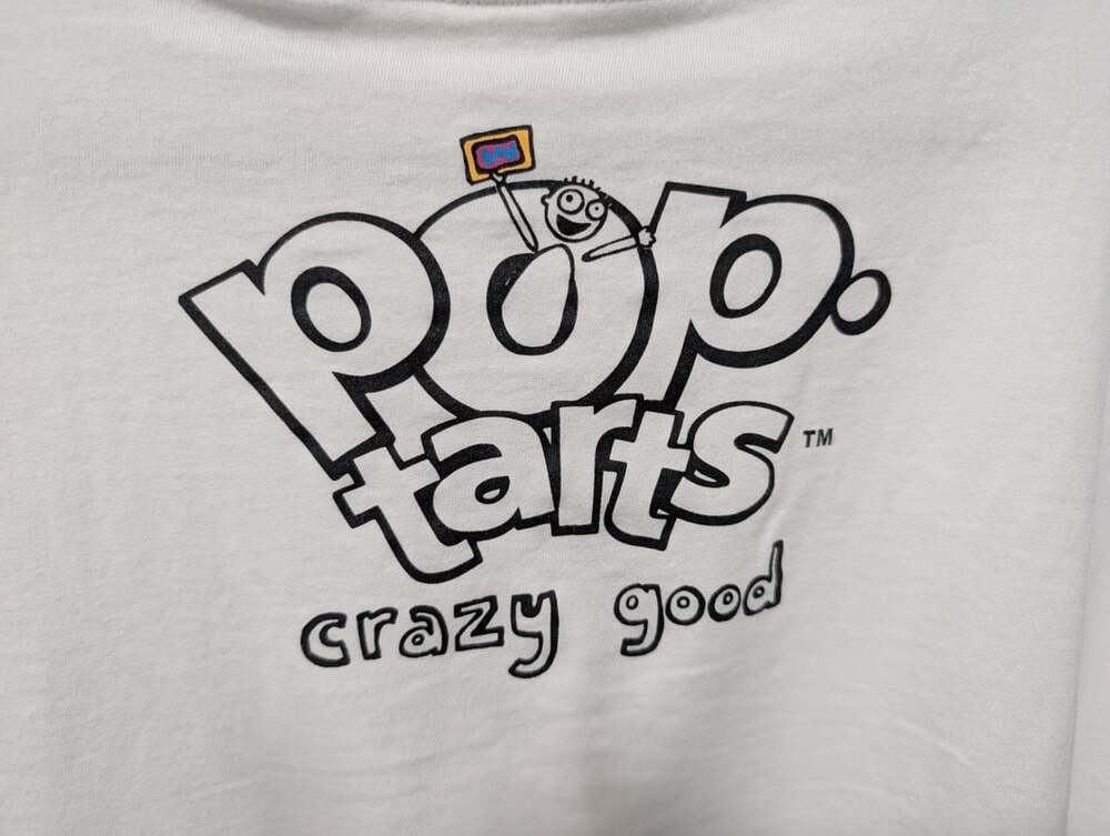 Pop-Tarts Sound Module T-Shirt White Vintage Advertising